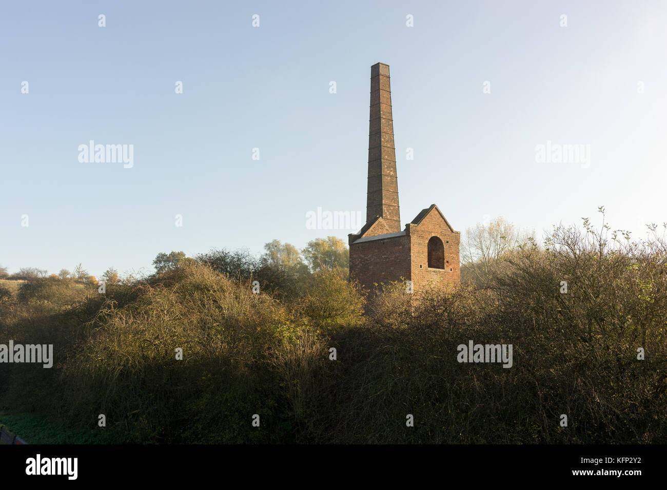 Hummeln Loch und warrens Halle lokale Natur finden Stockfoto