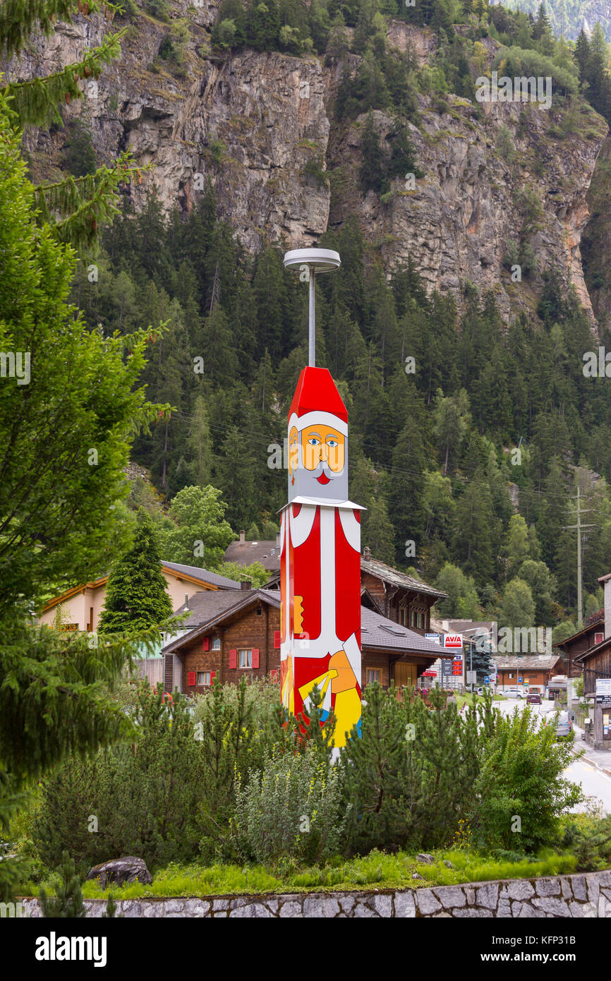 Santa Claus In Town Stockfotos und -bilder Kaufen - Alamy
