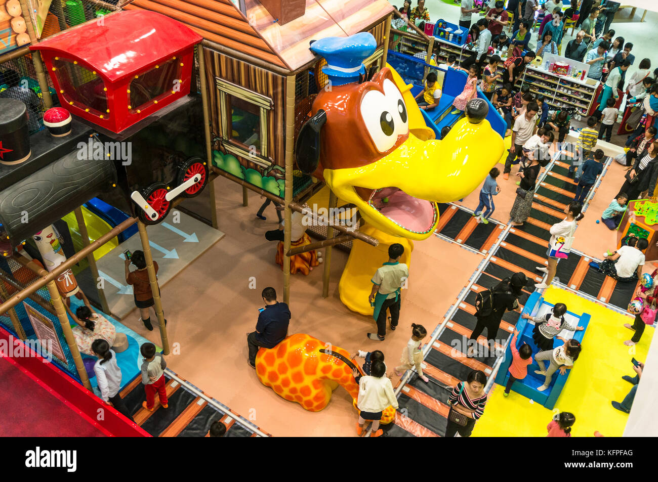 Spielplatz für Kinder in Shenzhen, China Stockfoto