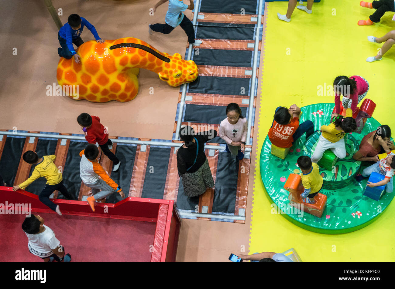 Spielplatz für Kinder in Shenzhen, China Stockfoto