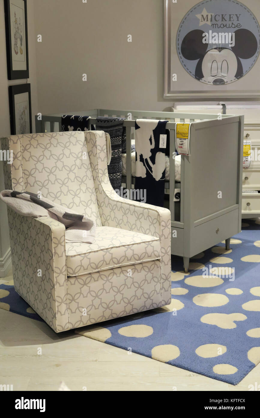 Ethan Allen Interieur Möbelhaus, NYC, USA Stockfoto