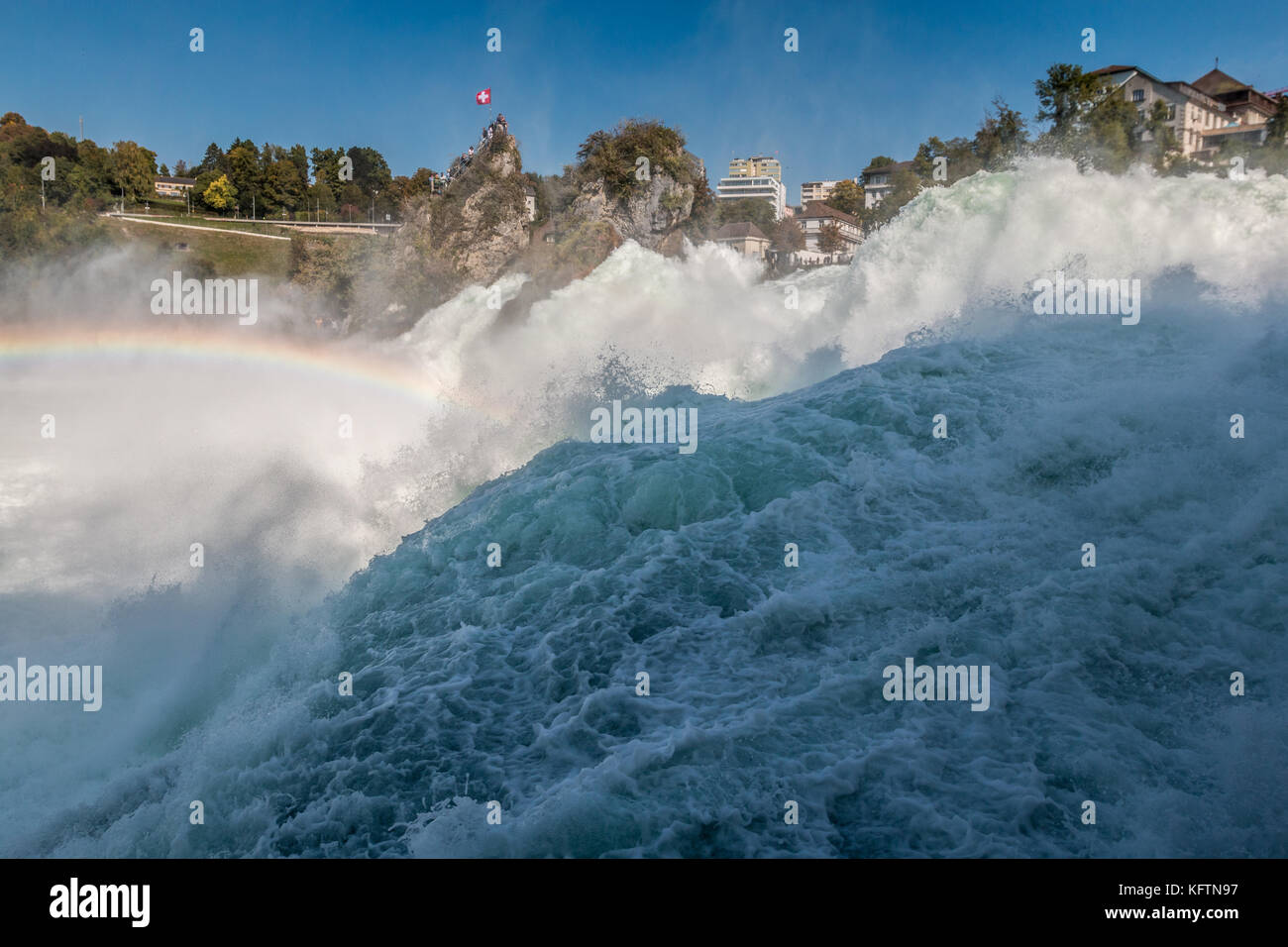 Rheinfall Schweiz Stockfoto