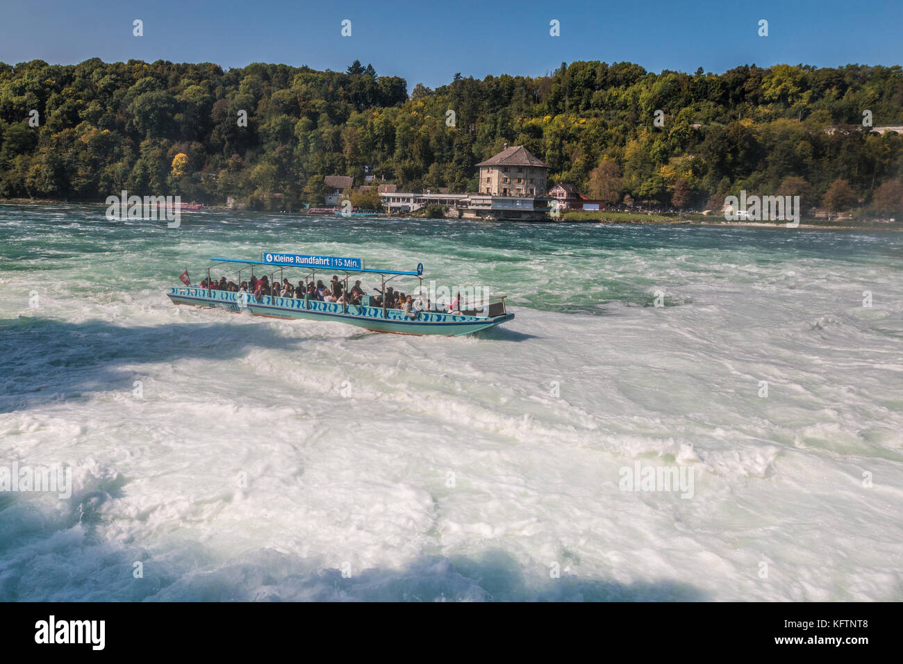 Rheinfall Schweiz Stockfoto