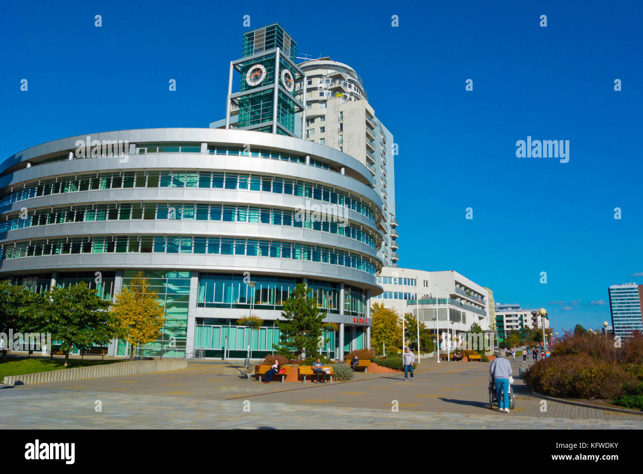 Slunecni Namesti, Hurka, Stodolky, Prag, Tschechische Republik Stockfoto