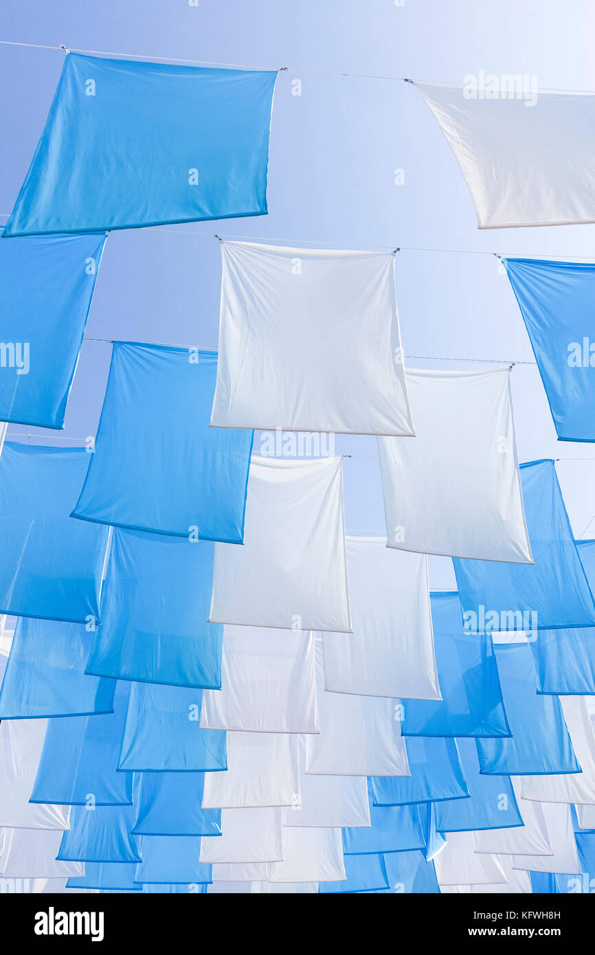 Baby Shower Banner „Oh Baby“ – 9-teilig, Blau-kariert, Für Junge, Deko Für Babyparty Oder Kinderzimmer
