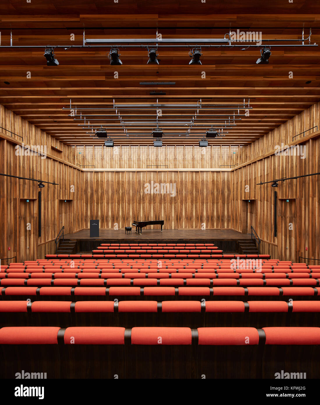 Chamber Music Hall. Carmen Würth Forum, Künzelsau-Gaisbach, Deutschland ...