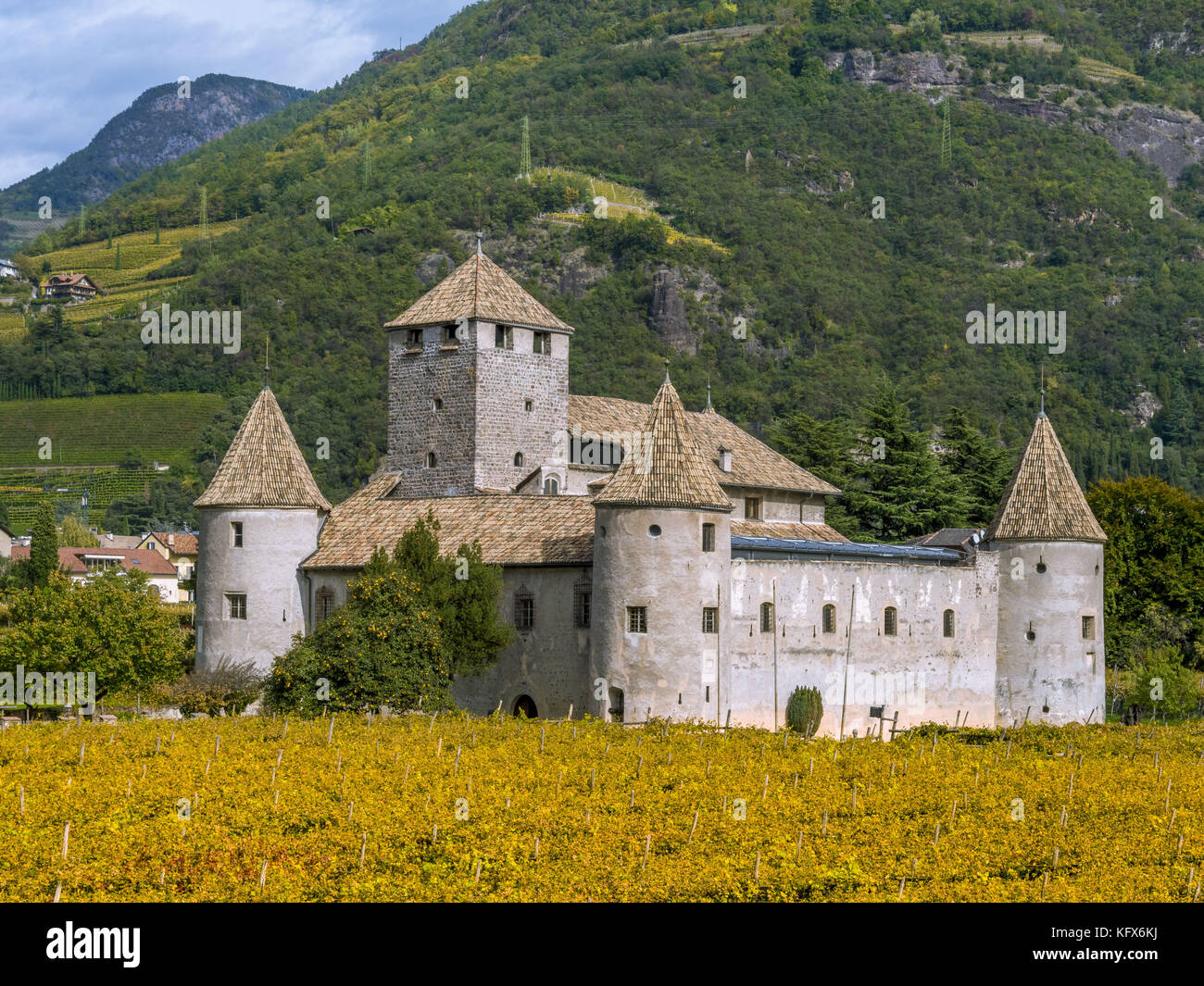 Schloss Maretsch Schloss in Bozen, Südtirol Stockfoto