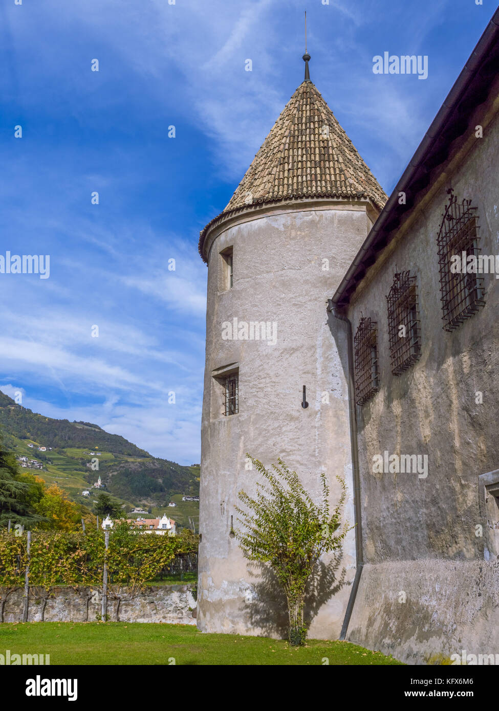 Schloss Maretsch Schloss in Bozen, Südtirol Stockfoto