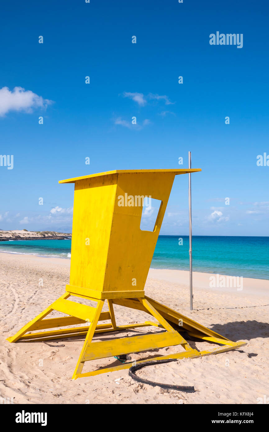 Notruf 112 Fuerteventura Kanarische Inseln Spanien Stockfoto