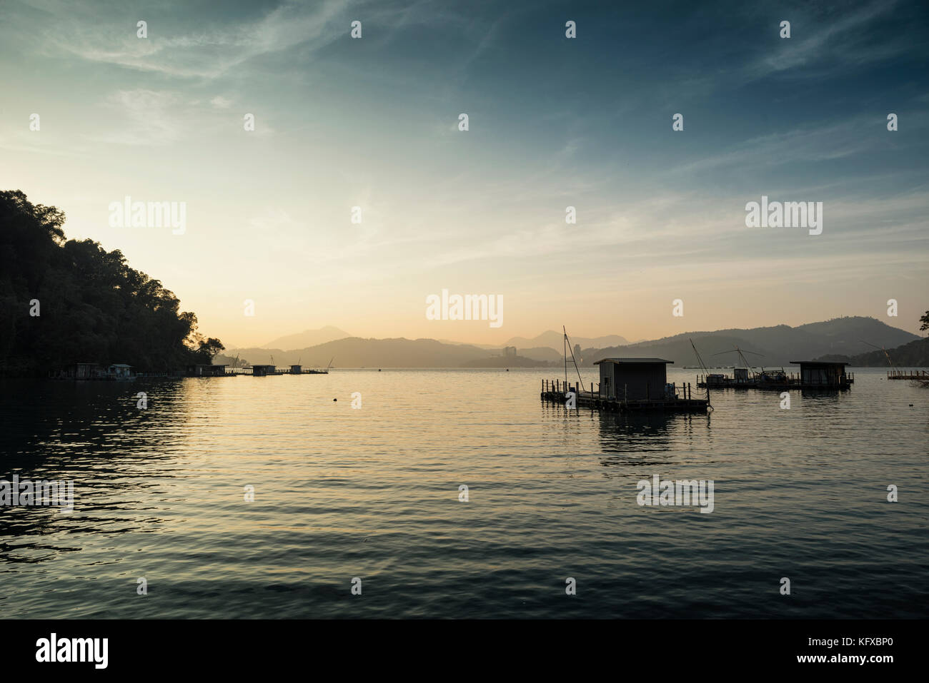 Sun Moon Lake, Taiwan Stockfoto