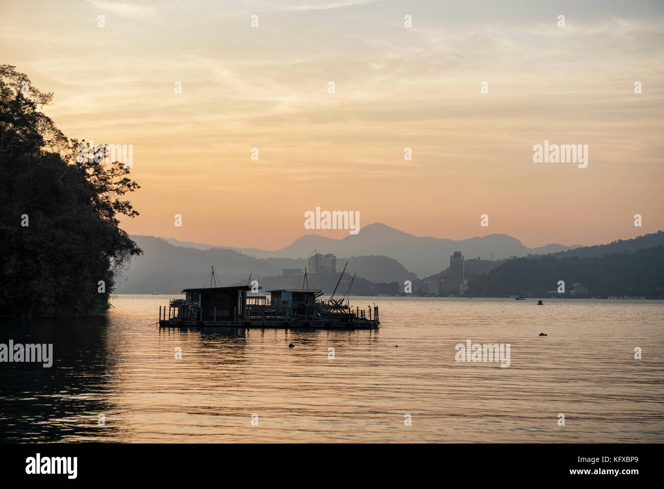 Sun Moon Lake, Taiwan Stockfoto