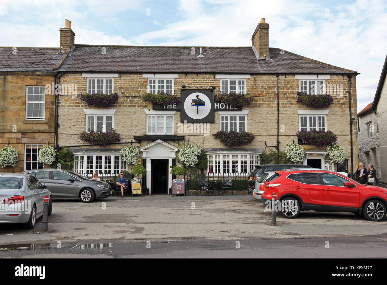 Der schwarze Schwan Hotel Helmsley, North Yorkshire Stockfoto