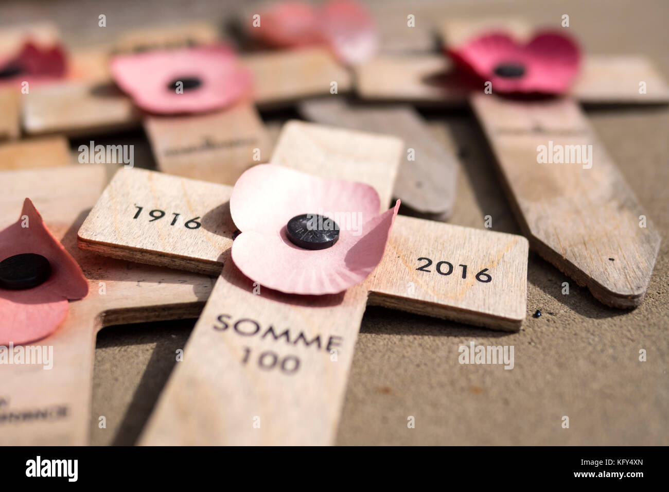 Erinnerung an den Großen Krieg Stockfoto