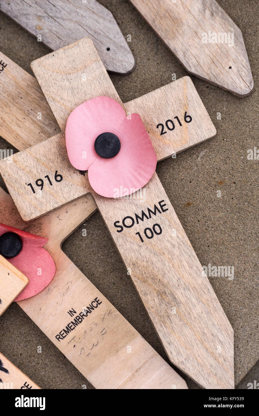 Erinnerung an den Großen Krieg Stockfoto