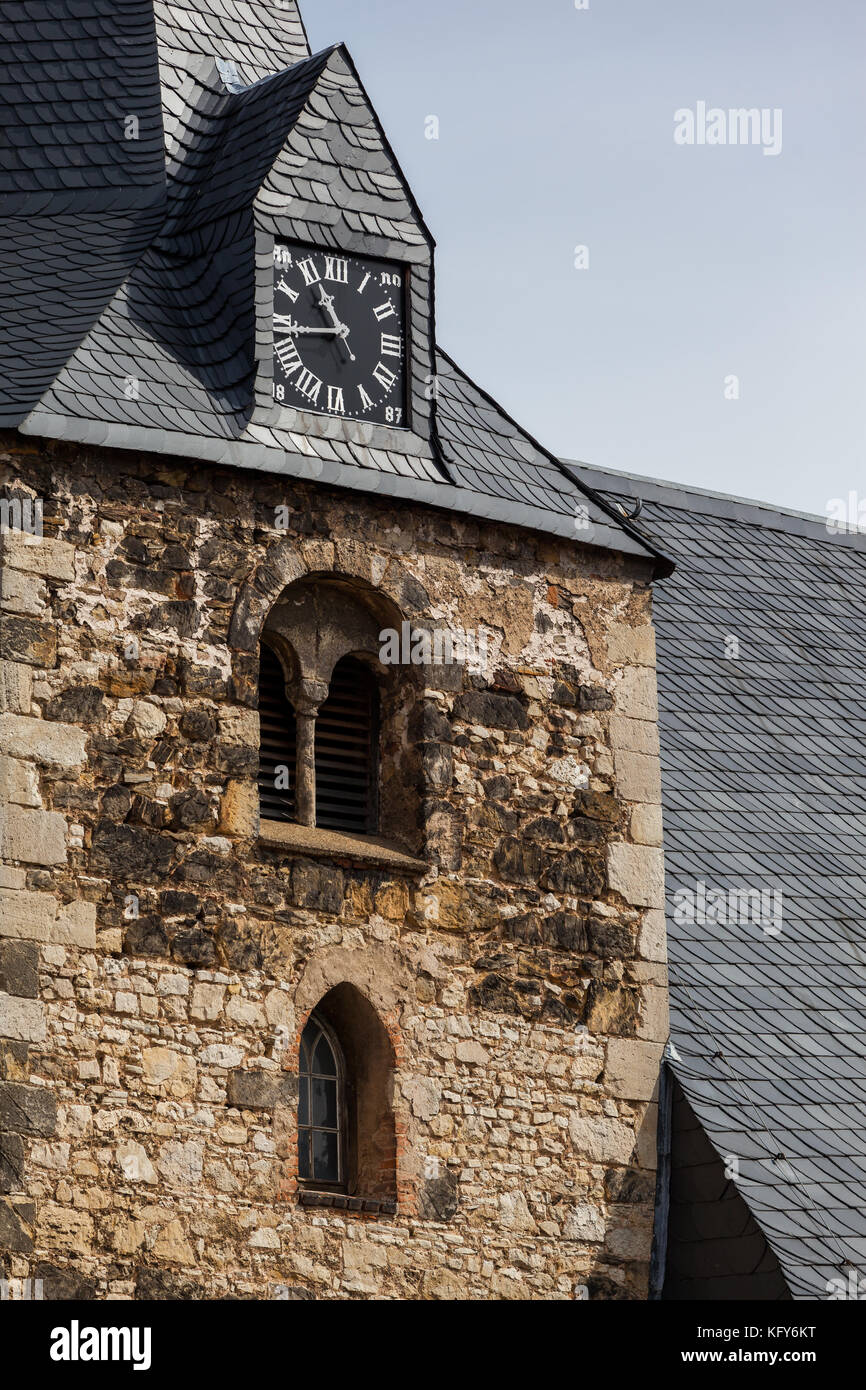 Historisches Ballenstedt im Harz Stockfoto