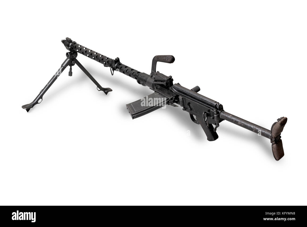 Deutschland Im ww2. Die deutschen Licht machinengun mg 13 'reyse" (von deutschen Maschinengewehr 13 gekürzt) war ein deutscher General Purpose Machine Gun d Stockfoto