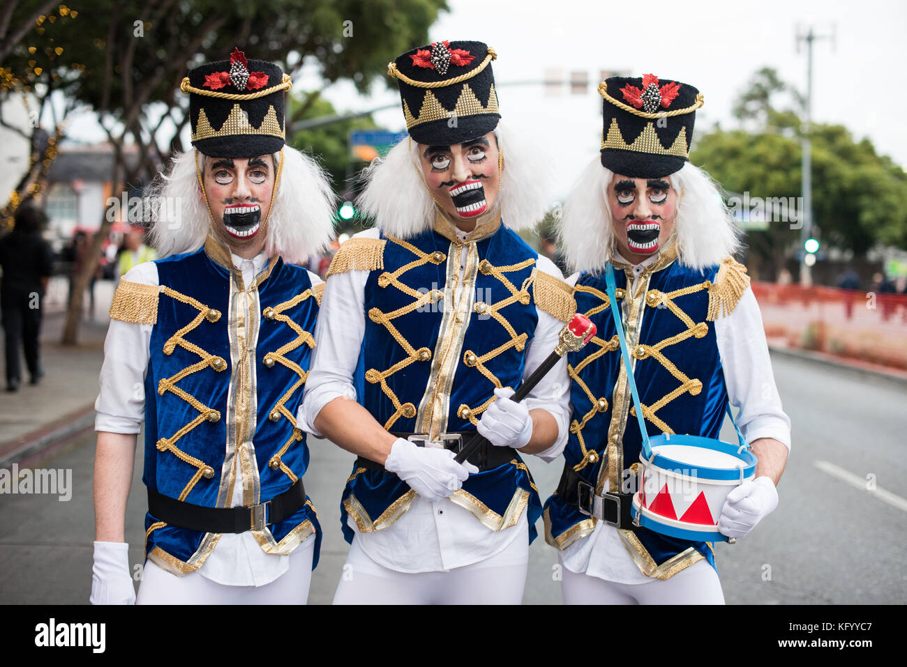 LOS ANGELES - 31. Oktober: Halloween Parade in West Hollywood. Oktober 31, 2017 in Los Angeles, CA Stockfoto