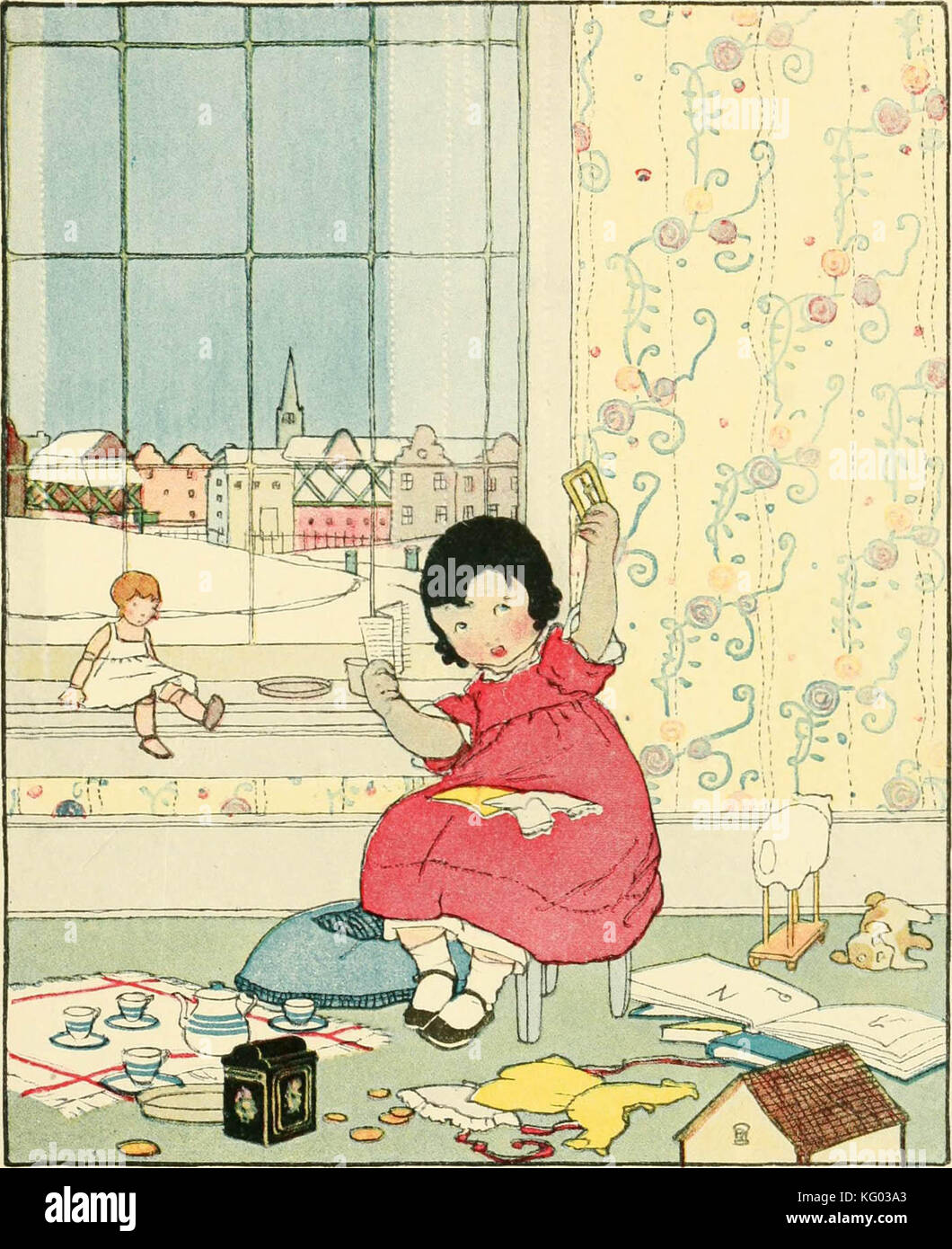 "Sunny Reime für glückliche Kinder. : Reime' (1917) Stockfoto