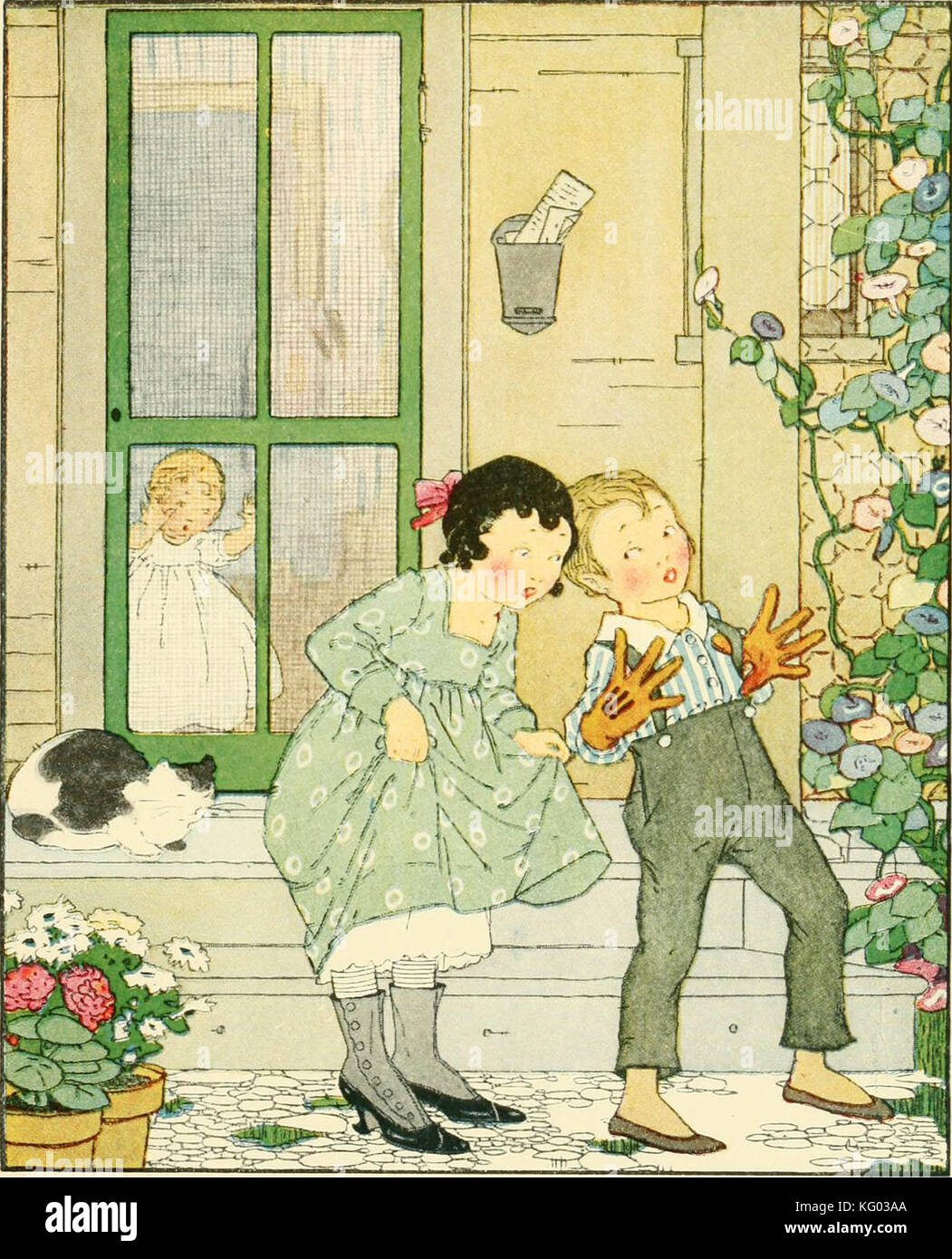 "Sunny Reime für glückliche Kinder. : Reime' (1917) Stockfoto