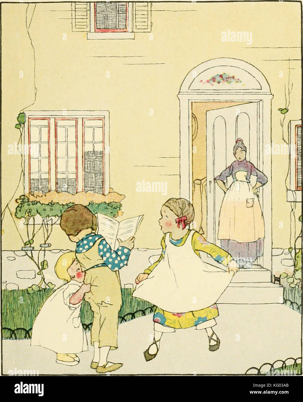 "Sunny Reime für glückliche Kinder. : Reime' (1917) Stockfoto