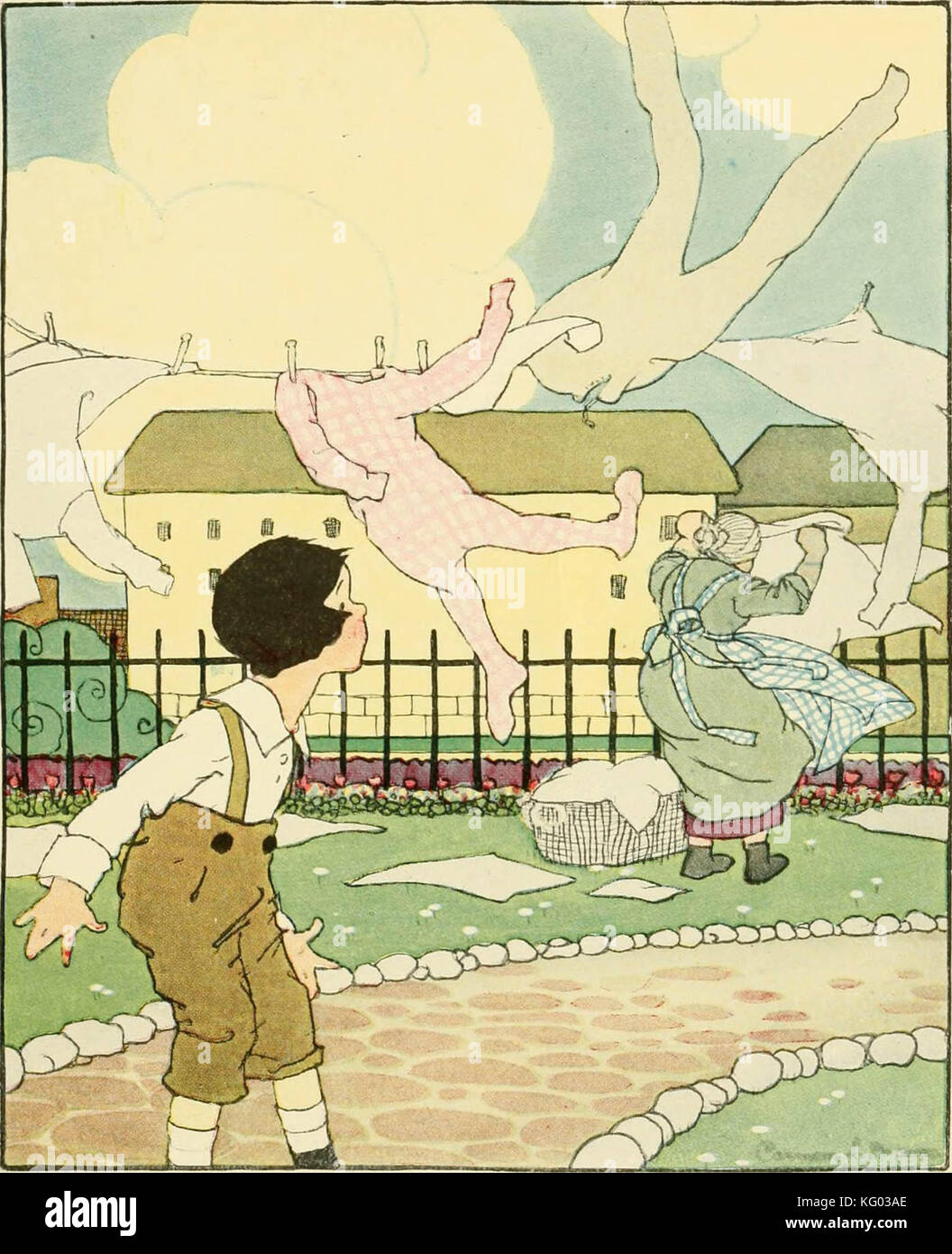 "Sunny Reime für glückliche Kinder. : Reime' (1917) Stockfoto