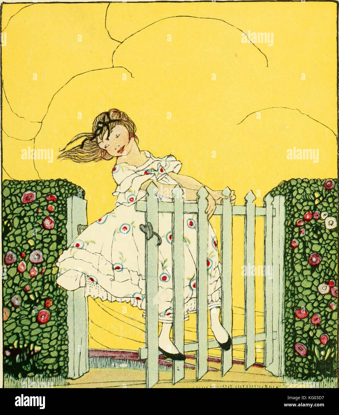 "Sunny Reime für glückliche Kinder. : Reime' (1917) Stockfoto