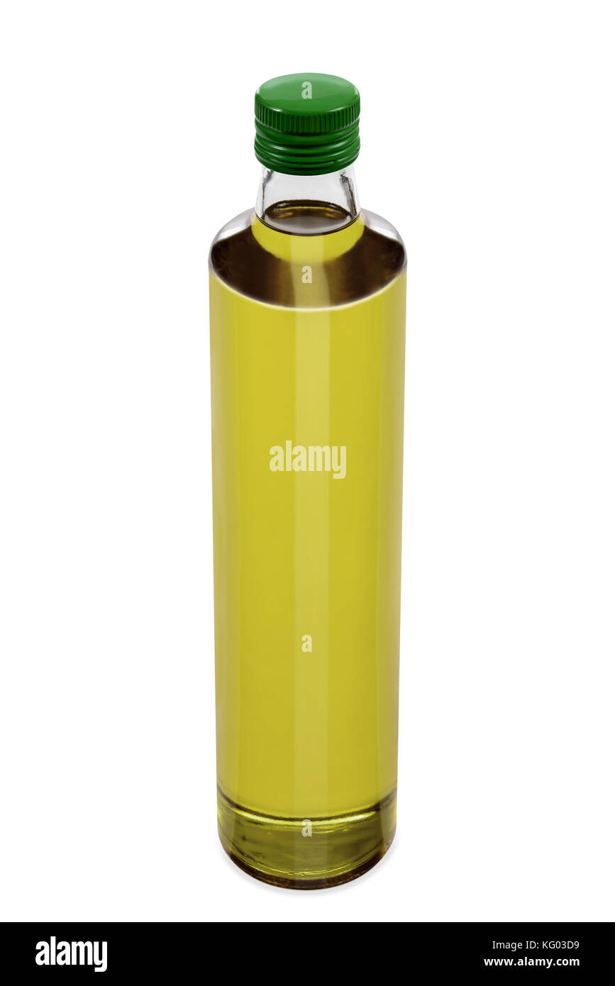 Olivenölflasche Stockfoto