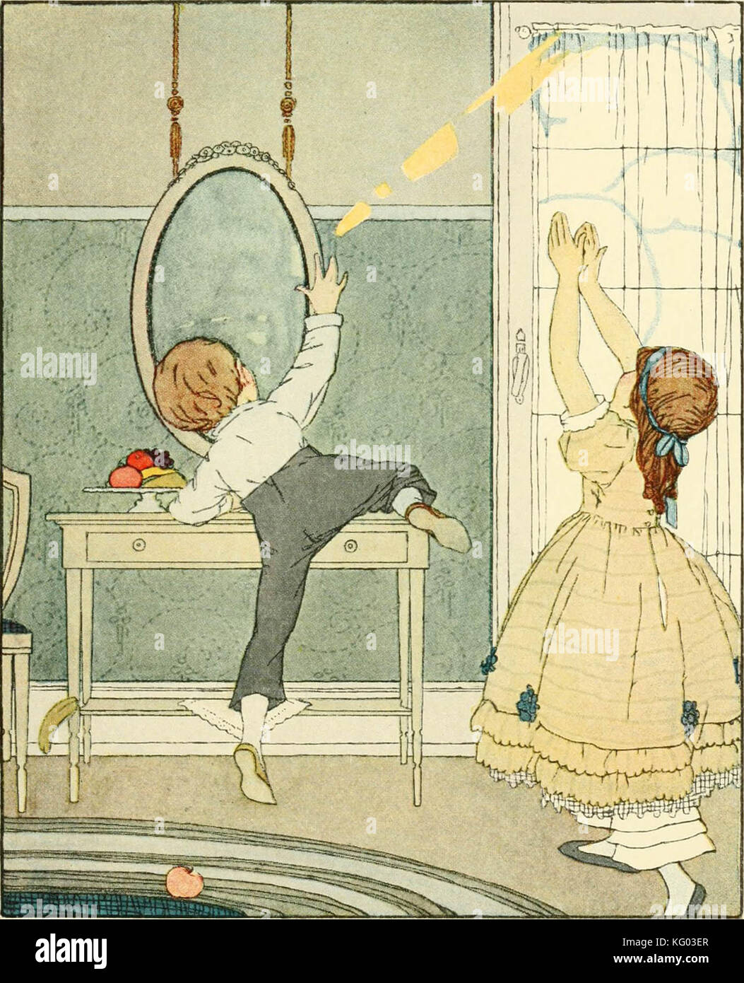 "Sunny Reime für glückliche Kinder. : Reime' (1917) Stockfoto