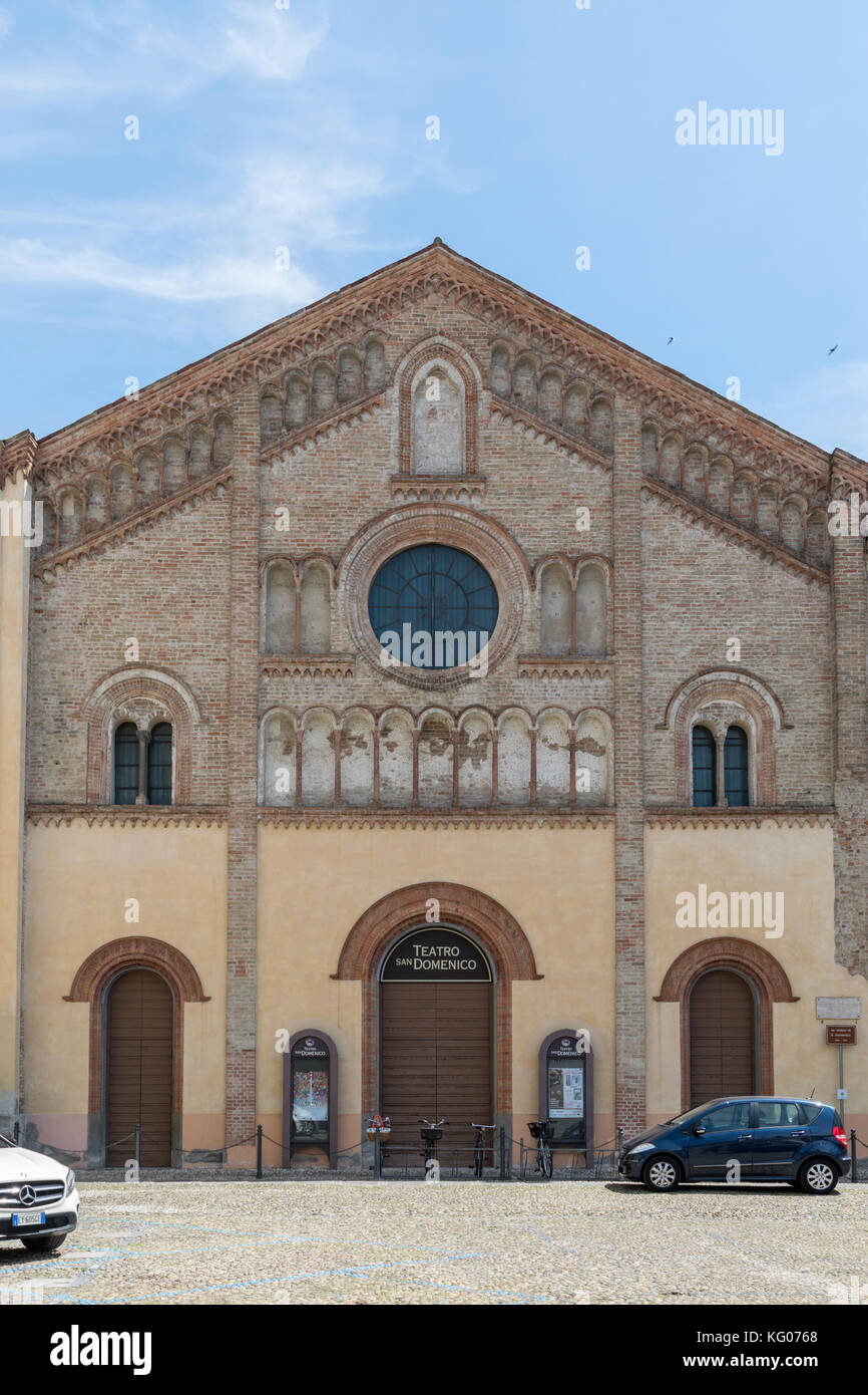 Theater von St. Dominikus in Crema Italien Stockfoto