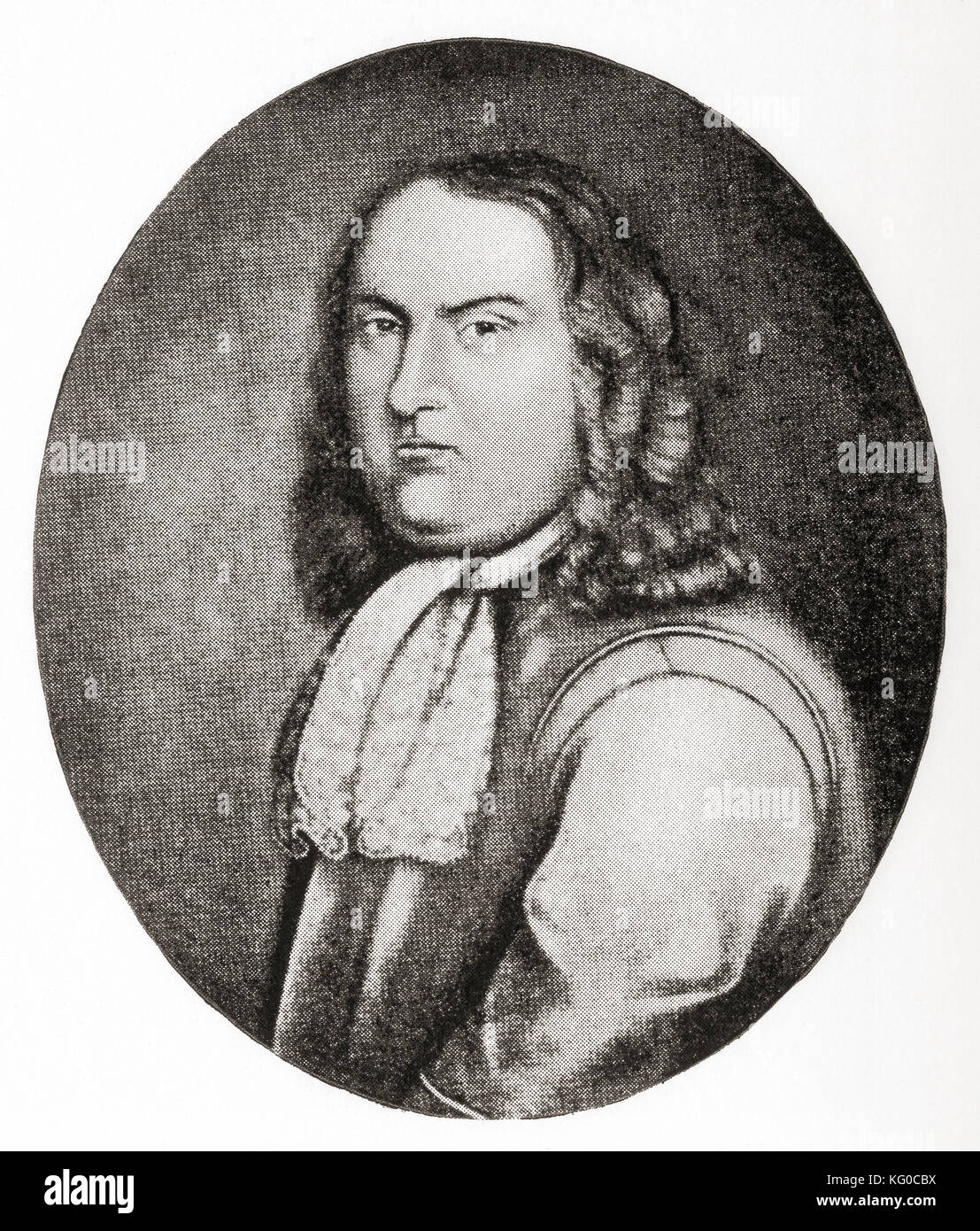 Robert Blake, 1598 - 1657. englischer Admiral und militärischer Befehlshaber von Hutchinson Geschichte der Nationen, veröffentlicht 1915. Stockfoto