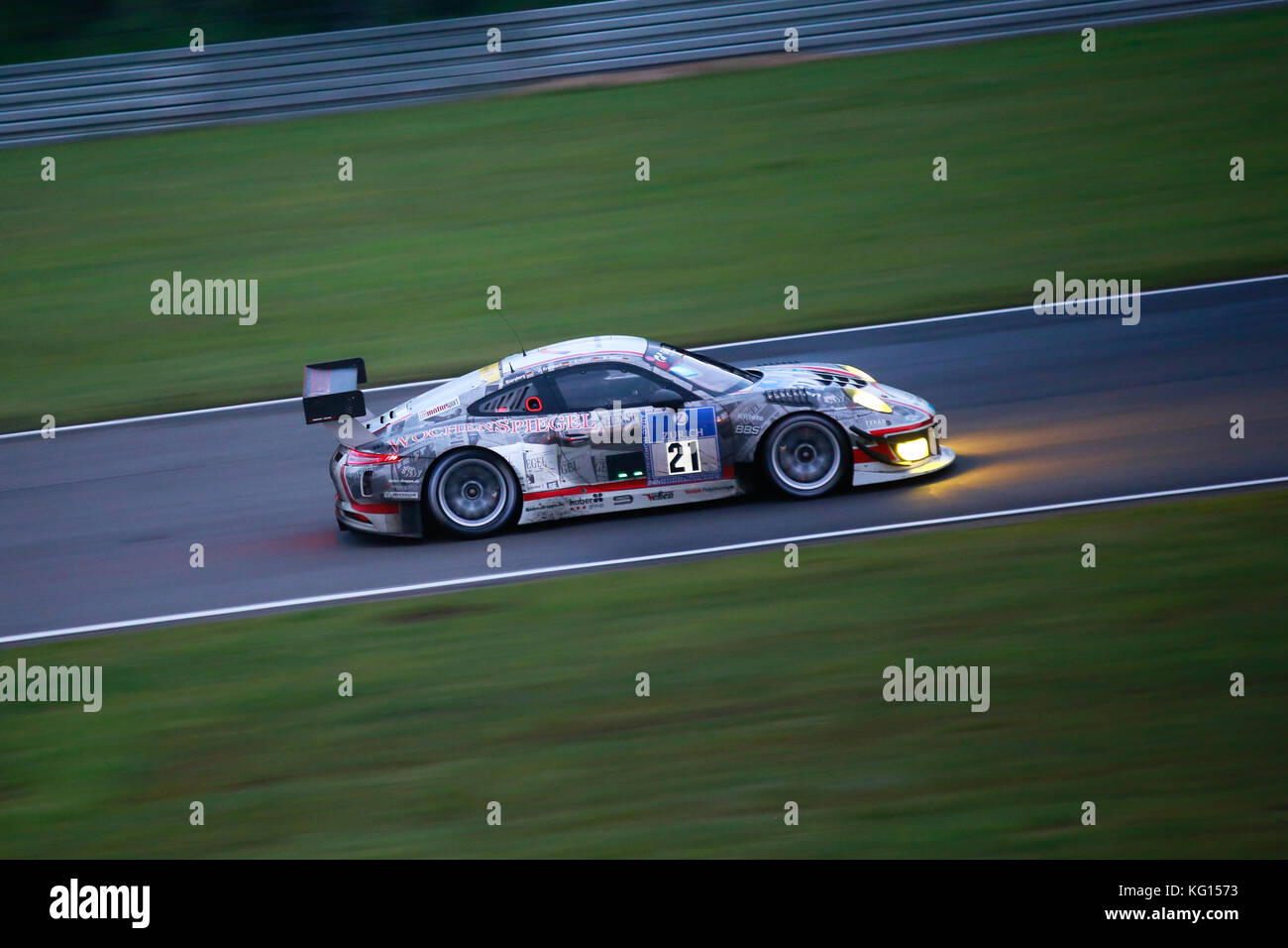 24h Nürburgring Porsche Stockfoto