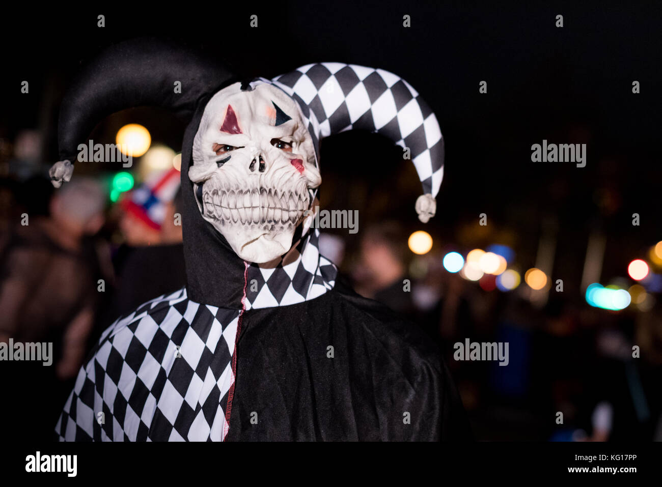 LOS ANGELES - 31. Oktober: Halloween Parade in West Hollywood. Oktober 31, 2017 in Los Angeles, CA Stockfoto