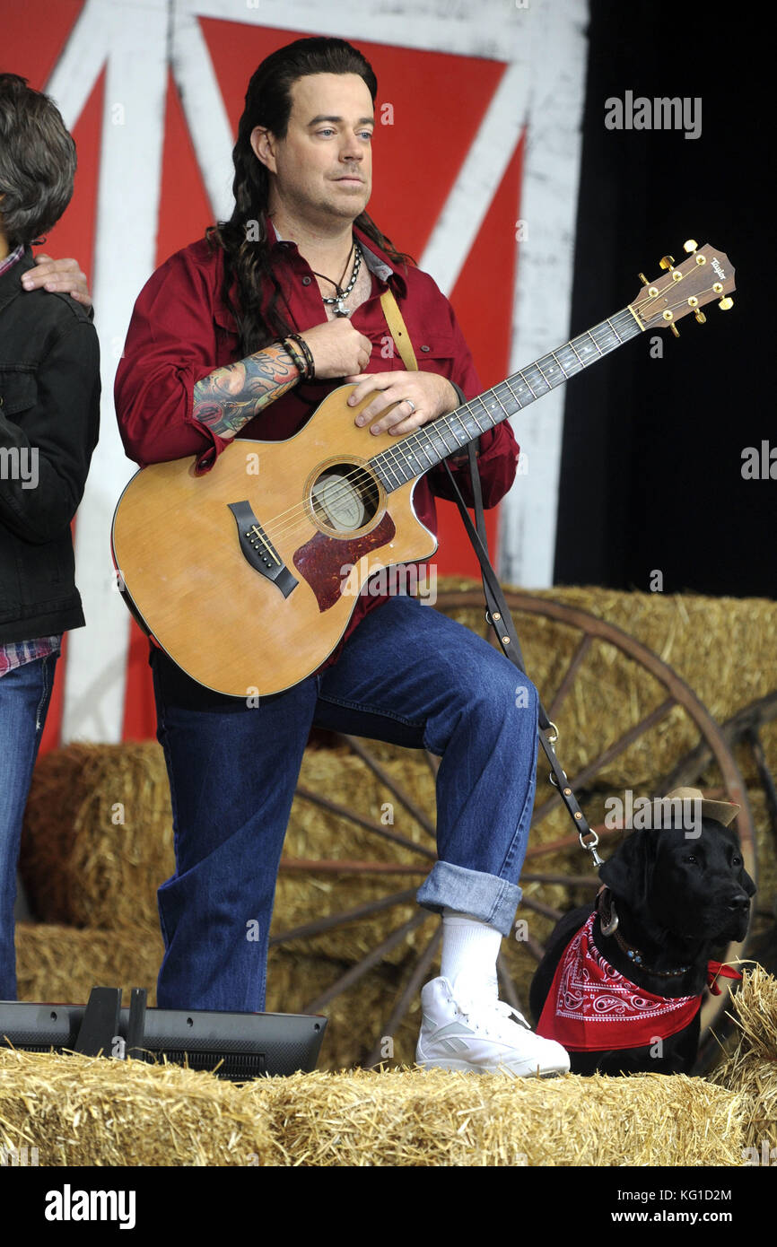 Carson Daly auf der NBC Today Halloween Extravaganza 2017 am Rockefeller Plaza. New York, 31.10.2017 | Nutzung weltweit Stockfoto