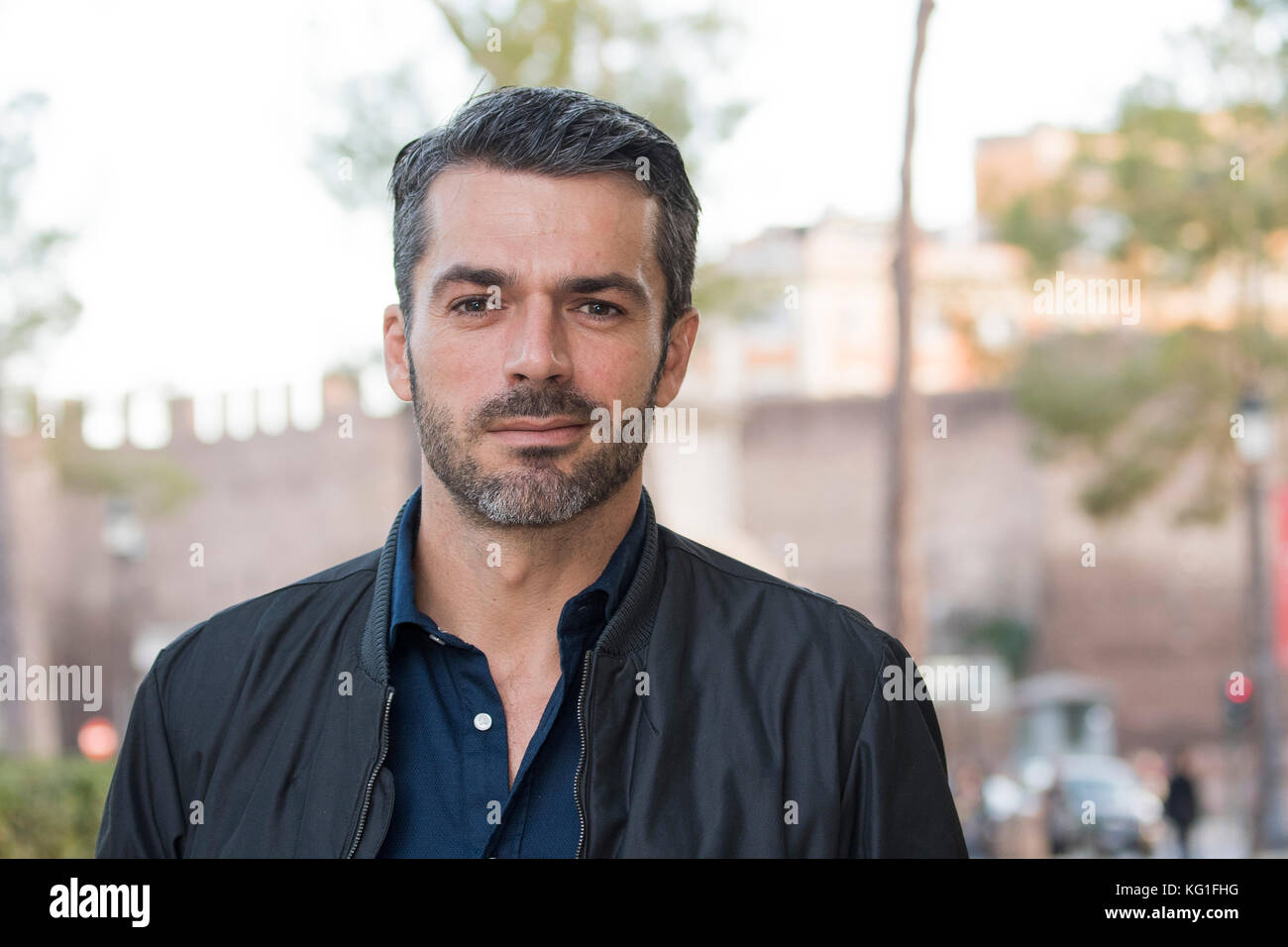 Rom, Italien. 2 Nov, 2017. Luca Argentero Teilnahme an der Präsentation der "Politeama 'Casa del Cinema im 12 Rom Film Festival Quelle: Silvia Gerbino/Alamy leben Nachrichten Stockfoto