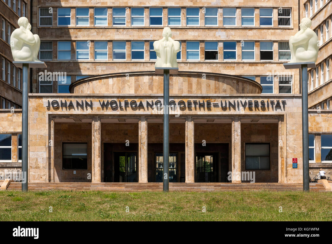 Frankfurt Johann Wolfgang Goethe Universität www.alamy.de