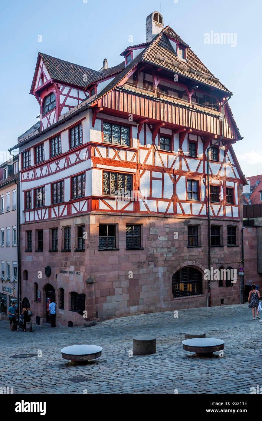 Nürnberg, Mittelfranken, Bayern, Deutschland: Albrecht Dürer Haus ... Nürnberg, Mittelfranken, Bayern, Deutschland: Albrecht Dürer Haus ...