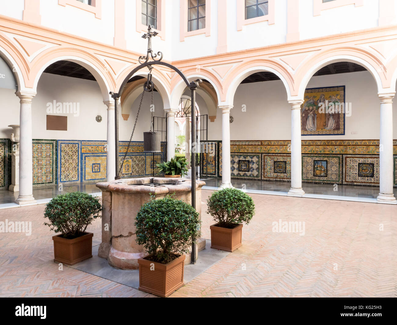 Sevilla Museum der Schönen Künste im ehemaligen Kloster der Barmherzigkeit, Sevilla (Sevilla), Andalusien, Spanien, Europa Stockfoto