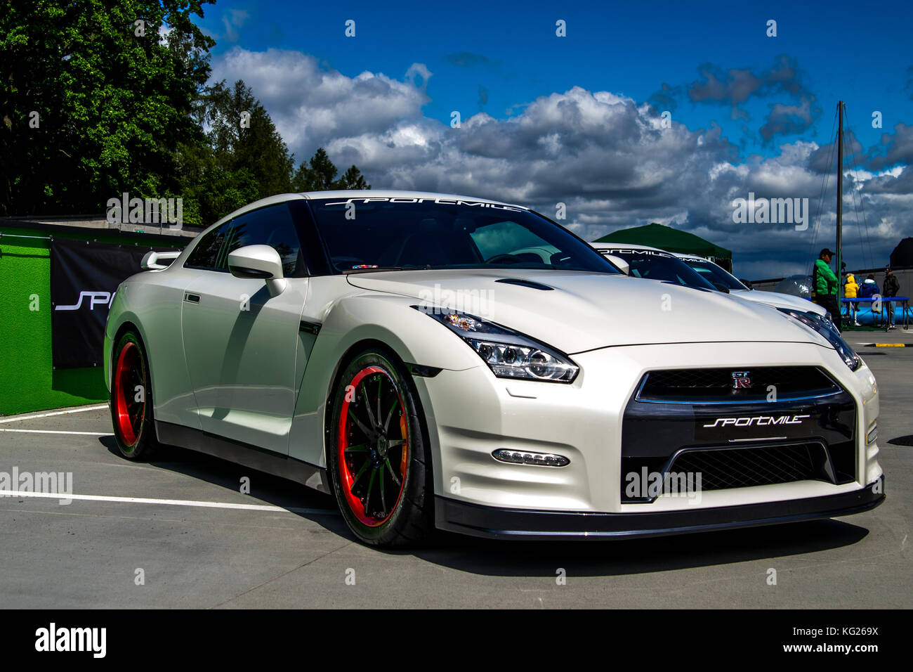 Nissan GTR Stockfoto