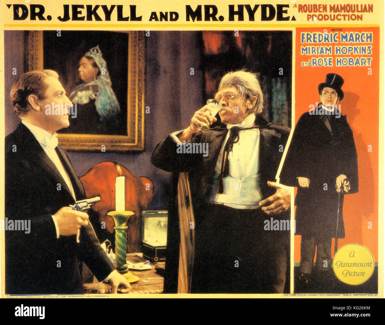 Dr Jekyll And Mr Hyde Film Stockfotos und -bilder Kaufen - Alamy