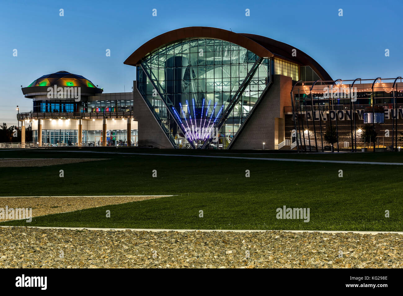 : Anderson-Abruzzo International Balloon Museum, Albuquerque, New Mexico USA Stockfoto