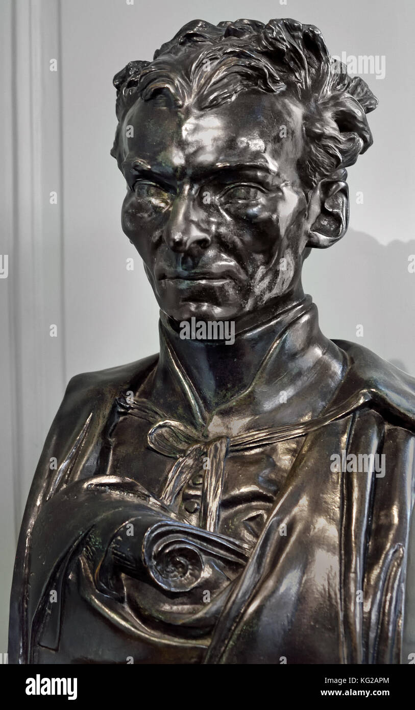 Französischer Bildhauer Auguste Gestorben 1917 J. Danieli 1878, François Auguste René Rodin 1840 - 1917 (wie Auguste