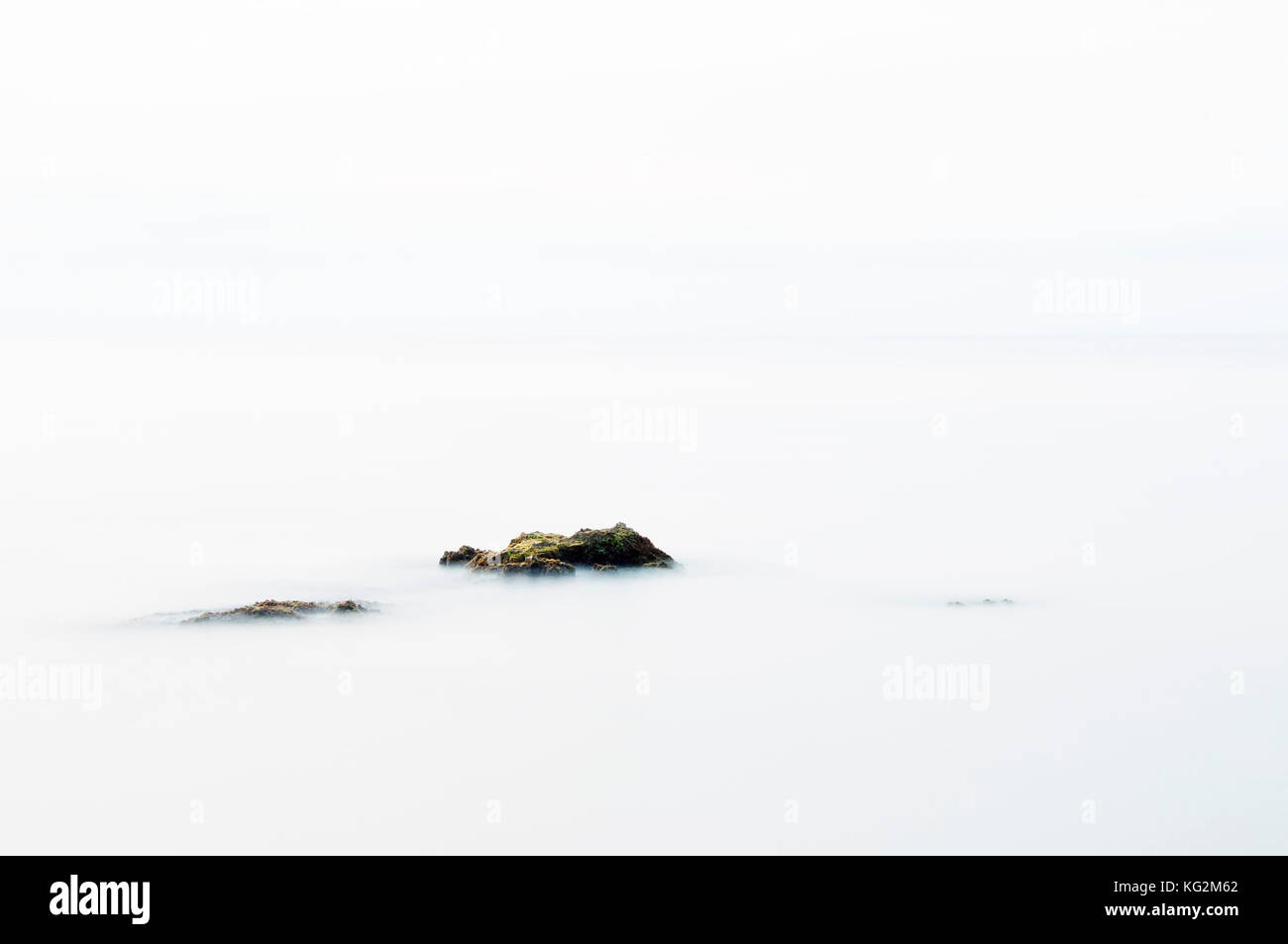 Felsen nach Cala Rovira (Strand Aro) Stockfoto