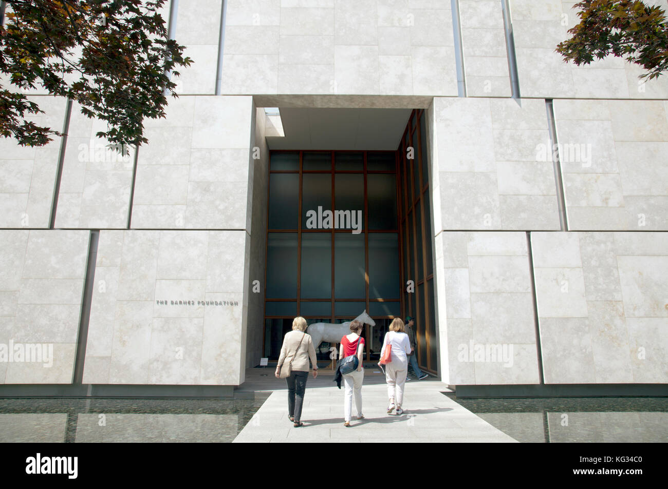 Barnes Foundation in Philadelphia - USA Stockfoto