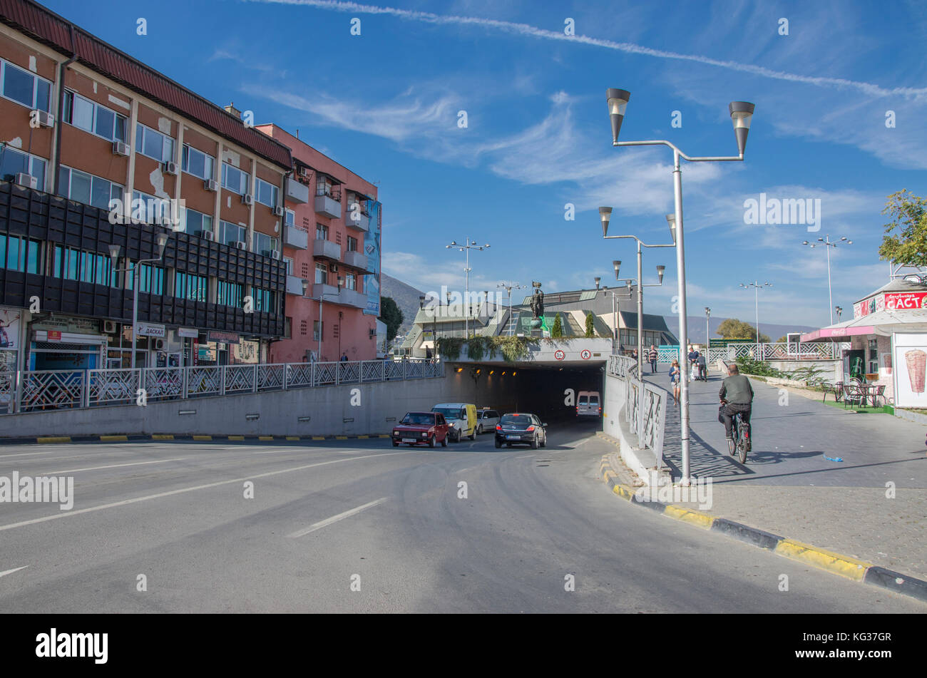 Strumica, Mazedonien Stockfoto