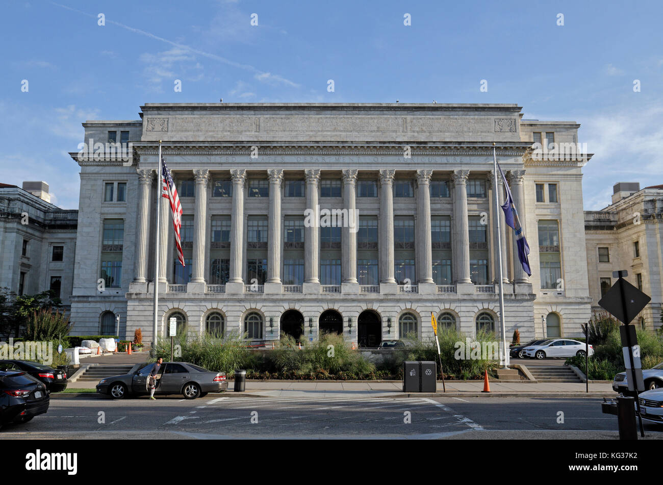 Der Jamie L. Whitten Gebäude, in dem sich das US-Ministerium für Landwirtschaft Stockfoto