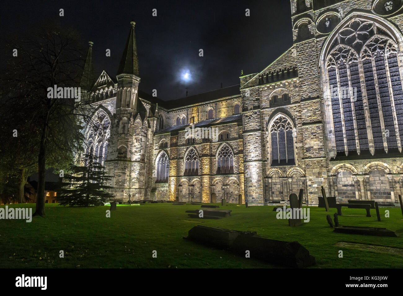 Kathedrale von Durham Stockfoto