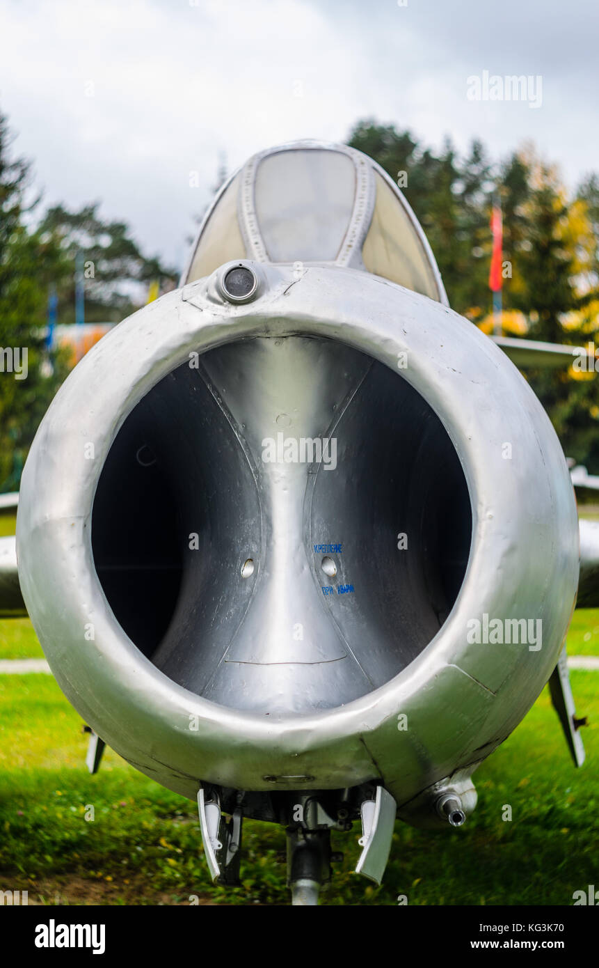 Mikoyan Gurevich Mig17. Jet Fighter Aircraft entwickelt durch