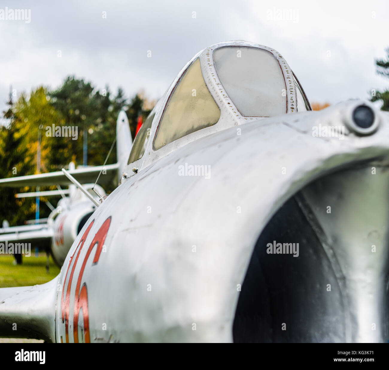  Mikoyan Gurevich Mig17. Jet Fighter Aircraft entwickelt durch