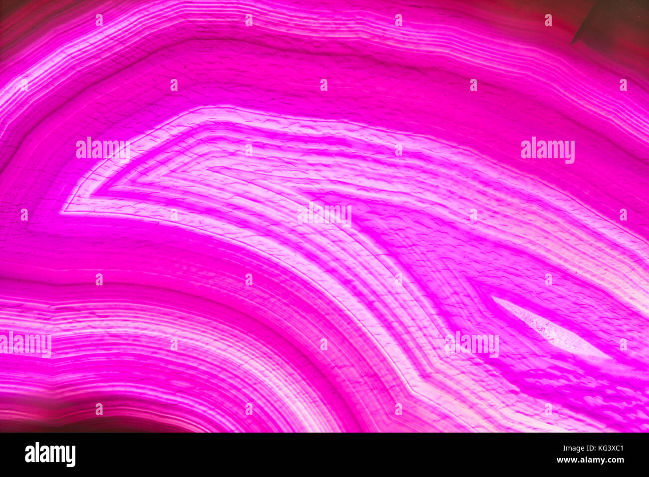 Zusammenfassung Hintergrund - rosa Achat mineral Querschnitt Stockfoto