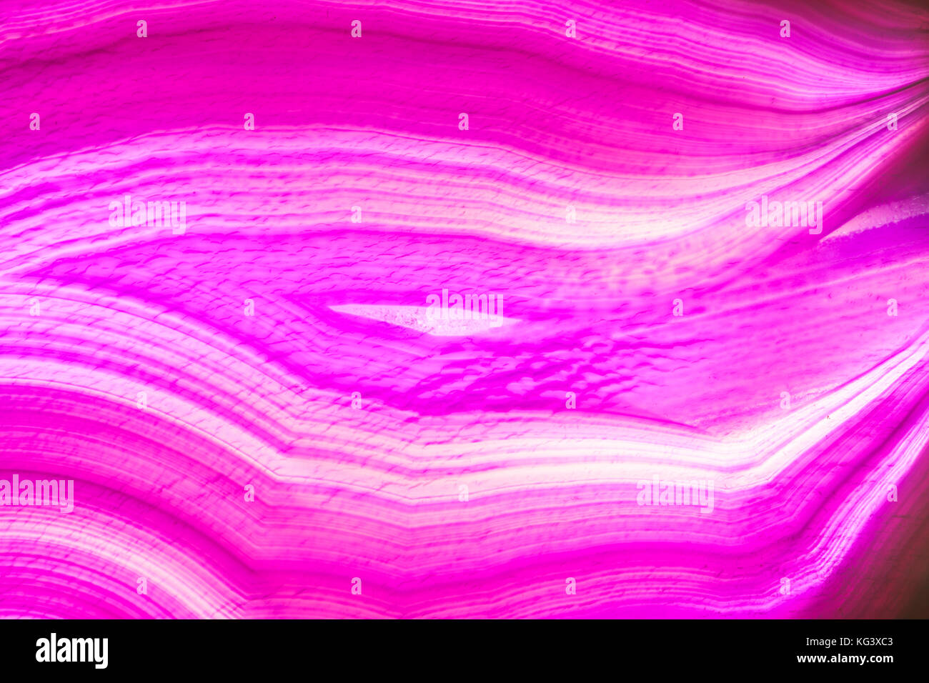 Zusammenfassung Hintergrund - rosa Achat mineral Querschnitt Stockfoto